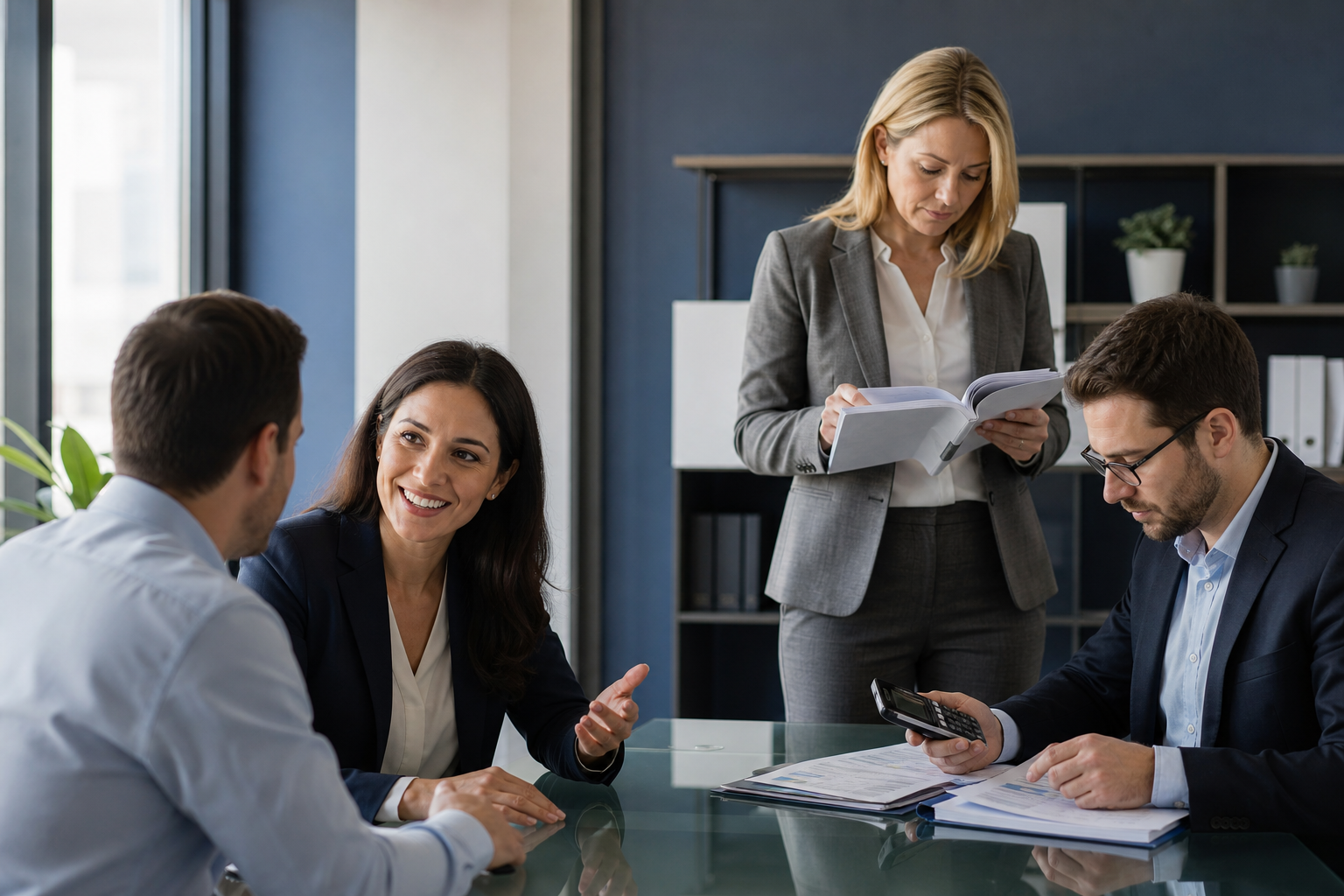 HR Finance Legal Compliance Team Huddle