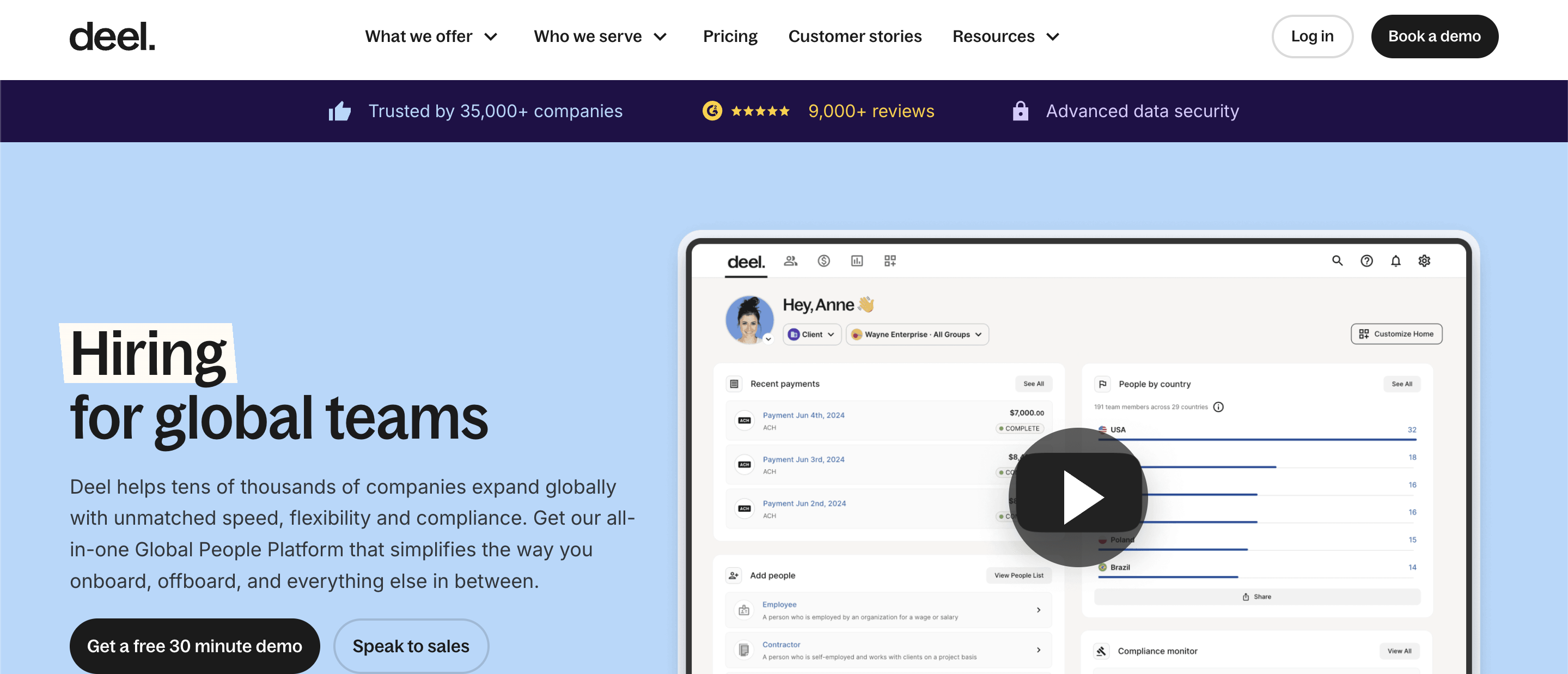 Deel for global teams