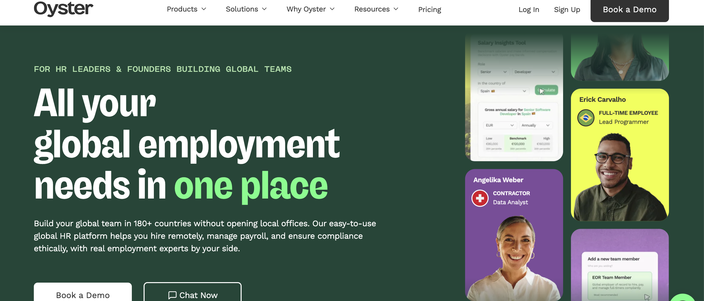 Oyster global employment