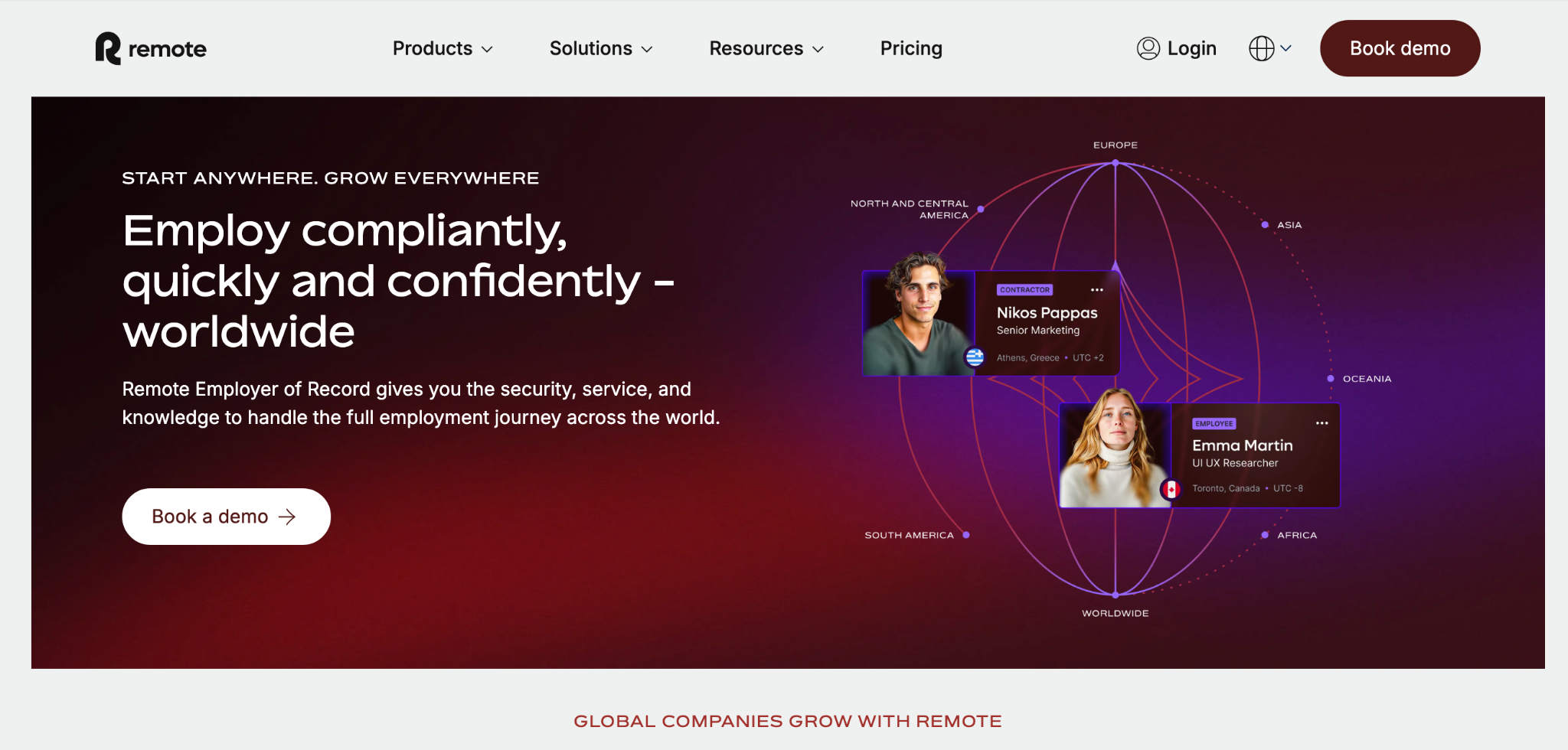 Remote's clearest distinction is its entity model: the company states that it owns every legal entity it uses and does not rely on third-party partners. Its Country Explorer includes a current China page. Pricing is USD 599 per month when billed annually or USD 699 month to month, matching Deel's published annual rate.