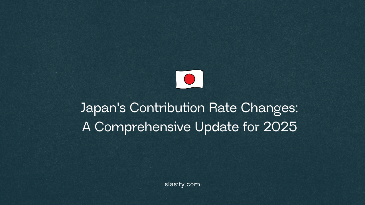Japan's Contribution Rate Changes: A Comprehensive Update for 2025