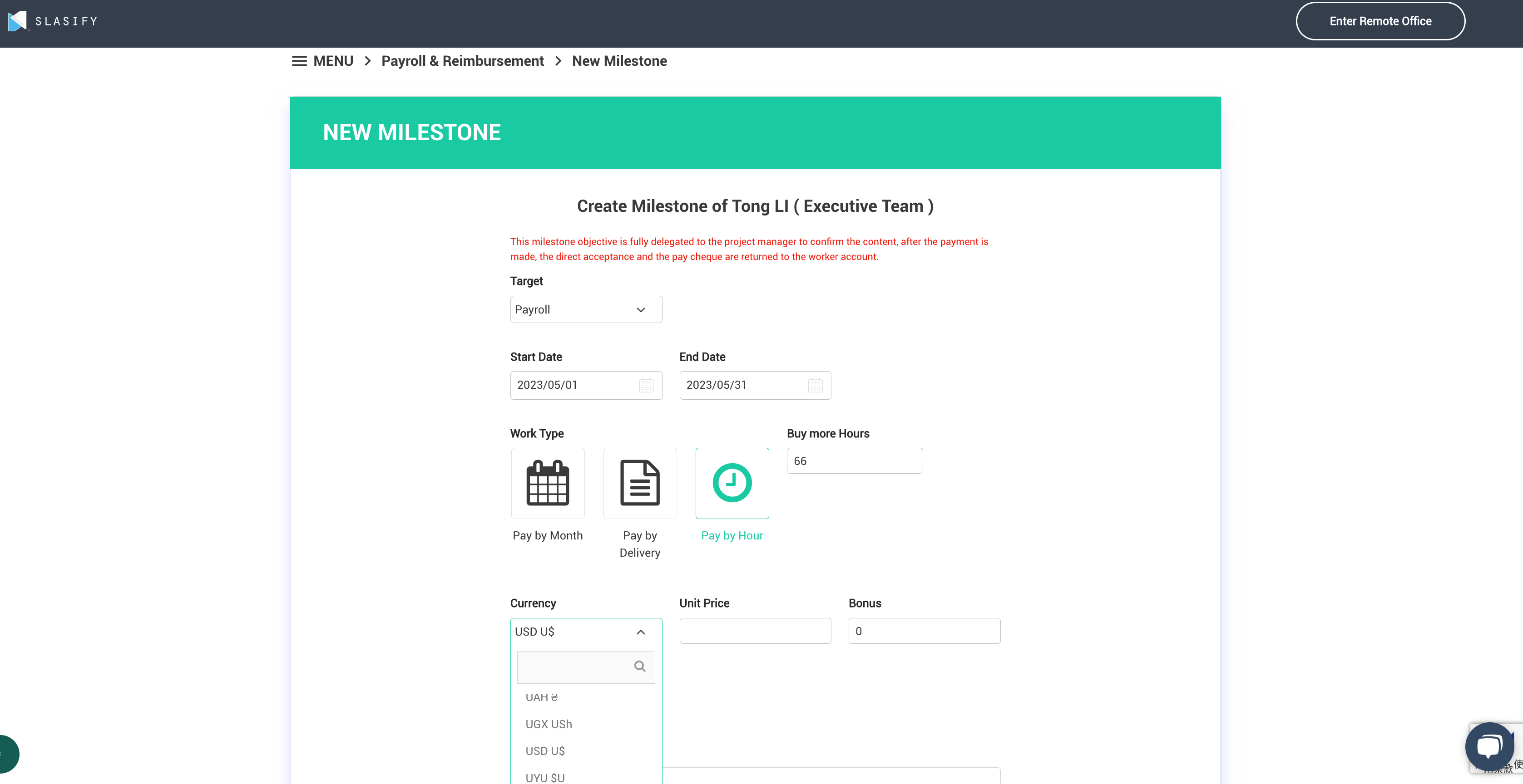 As businesses expand globally, managing payroll in-house can become challenging. Slasify offers a scalable solution that grows with your business. It seamlessly integrates with your existing systems and processes, providing a flexible and adaptable payroll management solution. With Slasify, adding new employees or entering new markets becomes easier as it adjusts to your evolving needs. By leveraging your current infrastructure, Slasify minimizes disruptions and optimizes efficiency. It also handles diverse payroll regulations and compliance standards, ensuring seamless navigation of global complexities. Slasify alleviates the logistical nightmare of managing payroll internally, offering a scalable and compliant solution for businesses experiencing growth on a global scale.