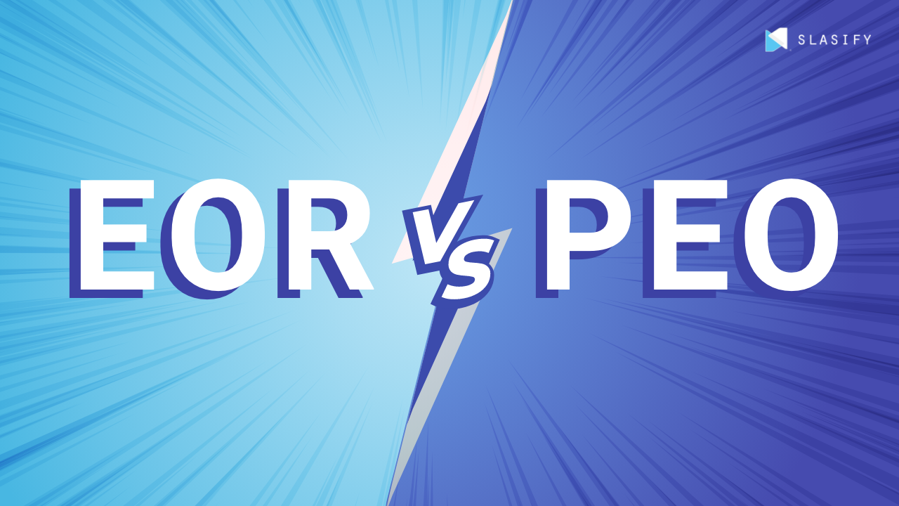 無論是因應趨勢或受當地情勢驅使，遠距工作模式也逐漸走向成熟。即便是疫情仍存在的今天，有了EOR、PEO、全球薪資結算等人事外包服務，企業想迅速擴展海外團隊都不是什麼難事。